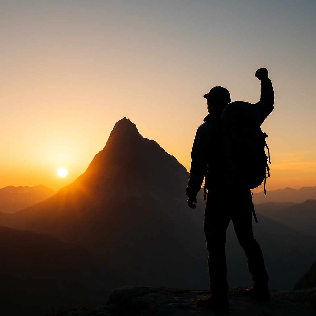 Outdoor adventure hero